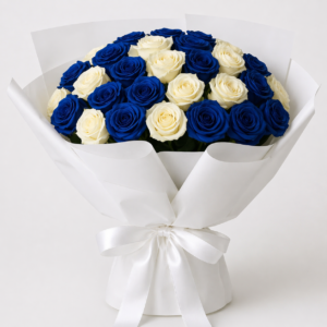 Bouquet Bianco & Blu