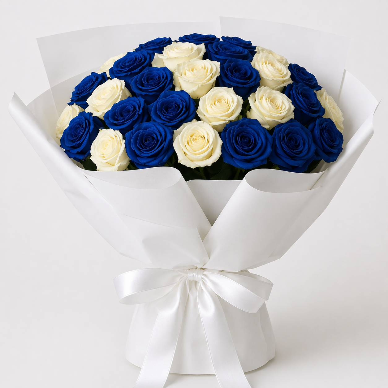 Bouquet Bianco & Blu