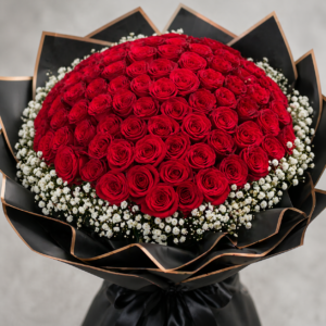 Buoquet Di Rosa Rosso